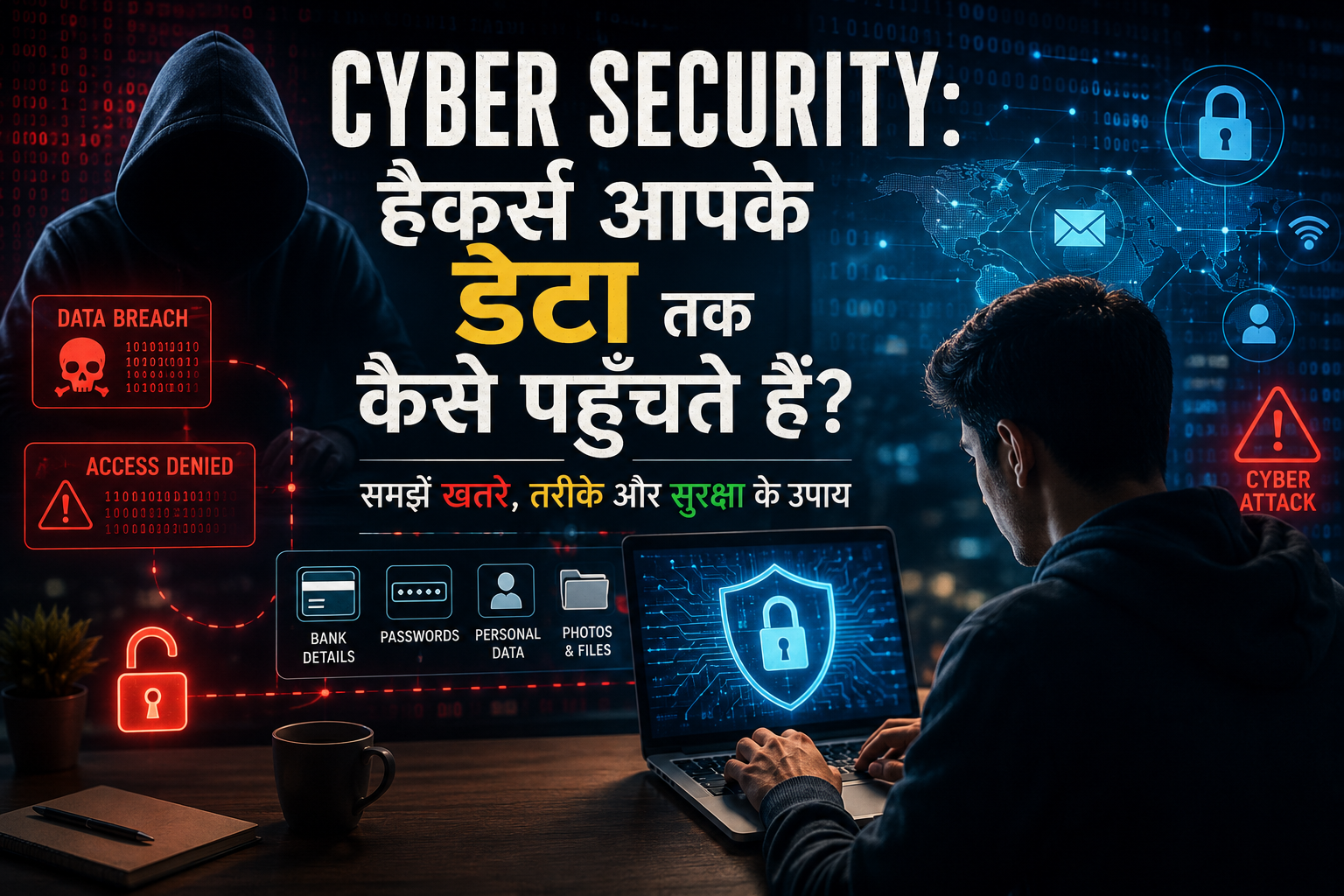 Cyber Security: हैकर्स आपके डेटा तक कैसे पहुँचते हैं?